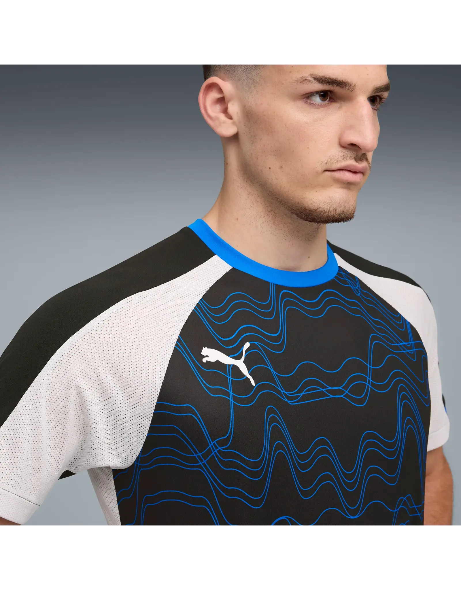 Puma individualLIGA Graphic Jersey-Heren-9-black