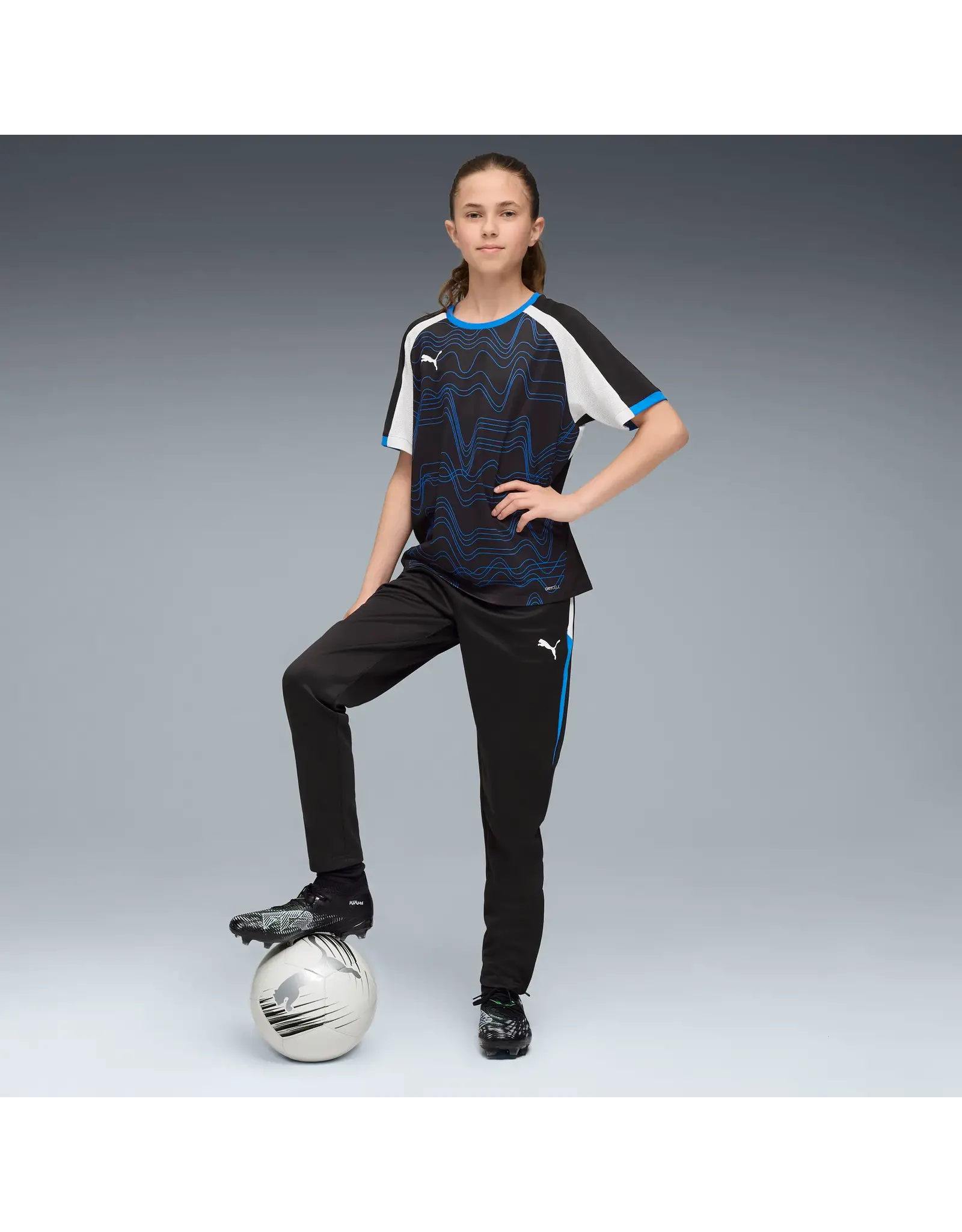 Puma individualLIGA Graphic Jersey jr-Unisex-9-black