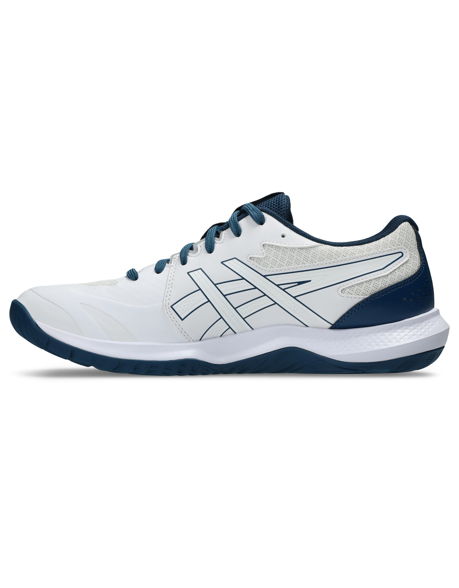 Asics GEL-TACTIC 13-Heren-WHITE/MAKO BLUE