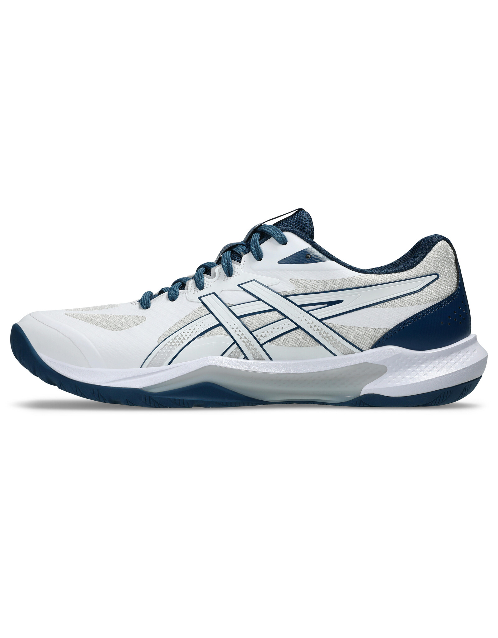 Asics GEL-TACTIC 13-Heren-WHITE/MAKO BLUE