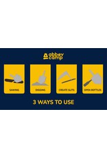 Abbey® Pioniersschep Opvouwbaar met Pikhouweel