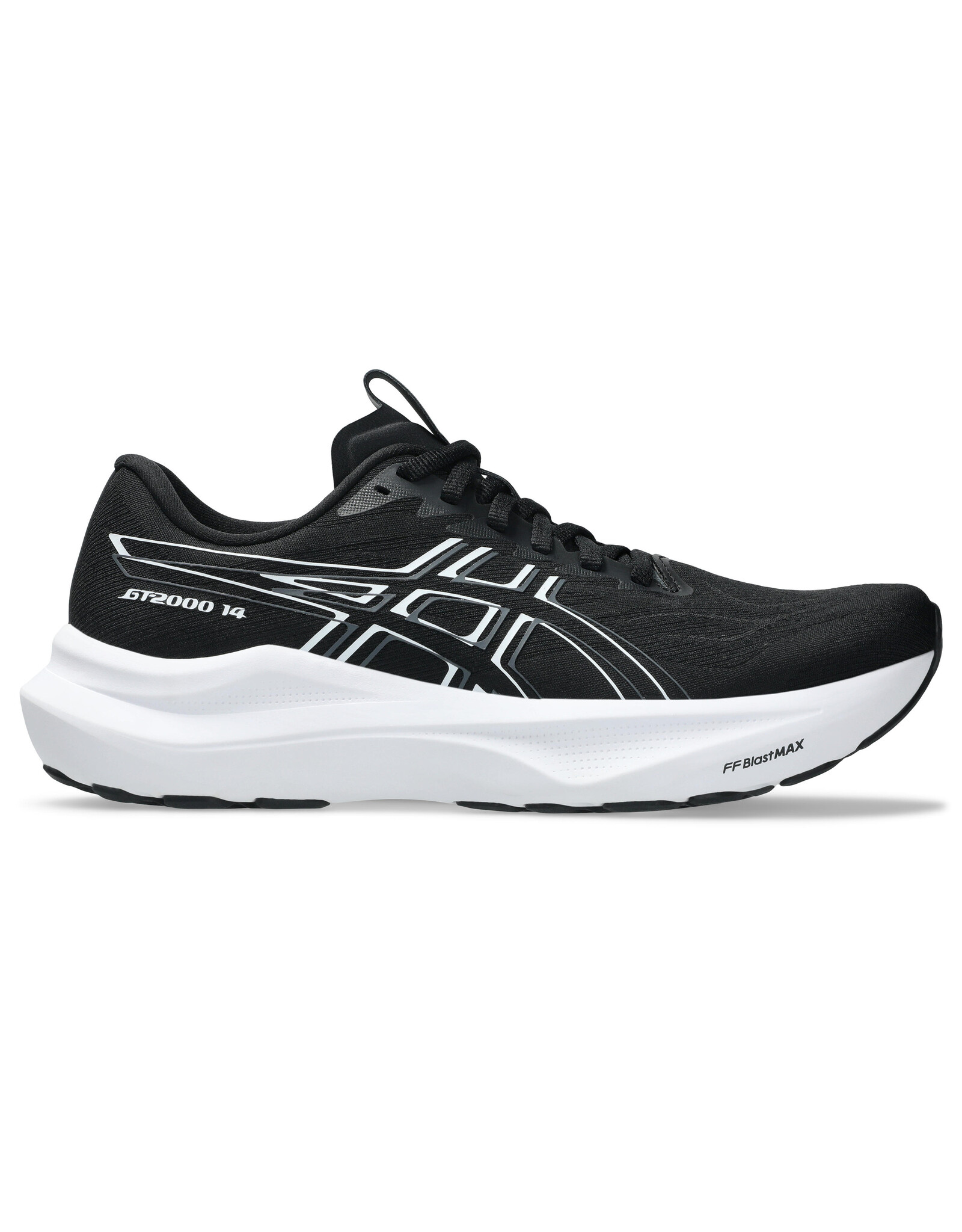 Asics GT-2000 14 Small (2A)-Dames-BLACK/WHITE