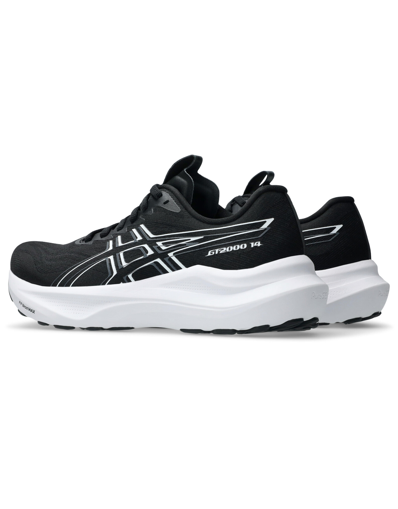 Asics GT-2000 14 Small (2A)-Dames-BLACK/WHITE
