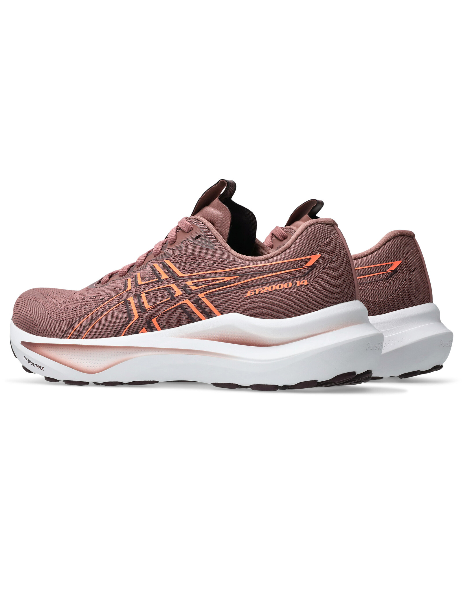 Asics GT-2000 14-Dames-RUBBLE RED/VIVID CORAL