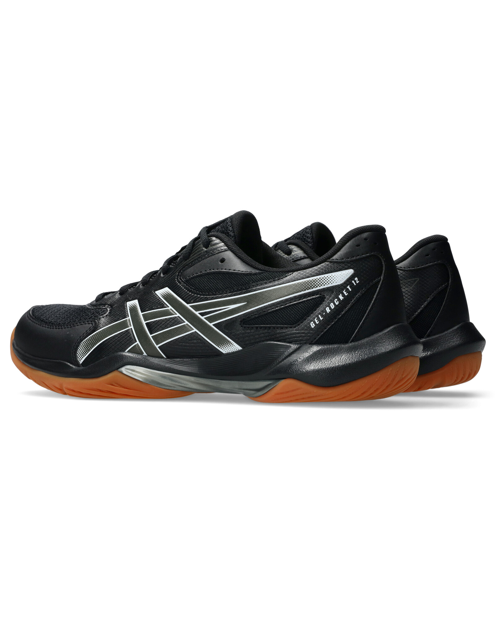 Asics GEL-ROCKET 12-Heren-BLACK/GUNMETAL