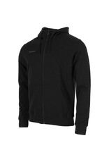 Stanno Base Hooded Full Zip Sweat Top-Black