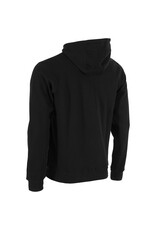 Stanno Base Hooded Full Zip Sweat Top-Black