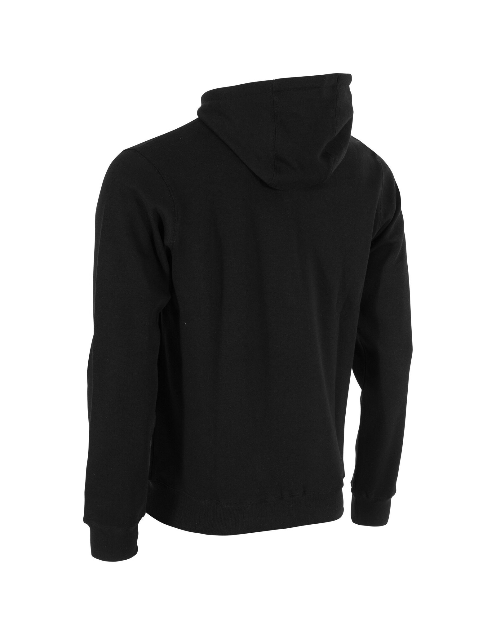 Stanno Base Hooded Full Zip Sweat Top-Black