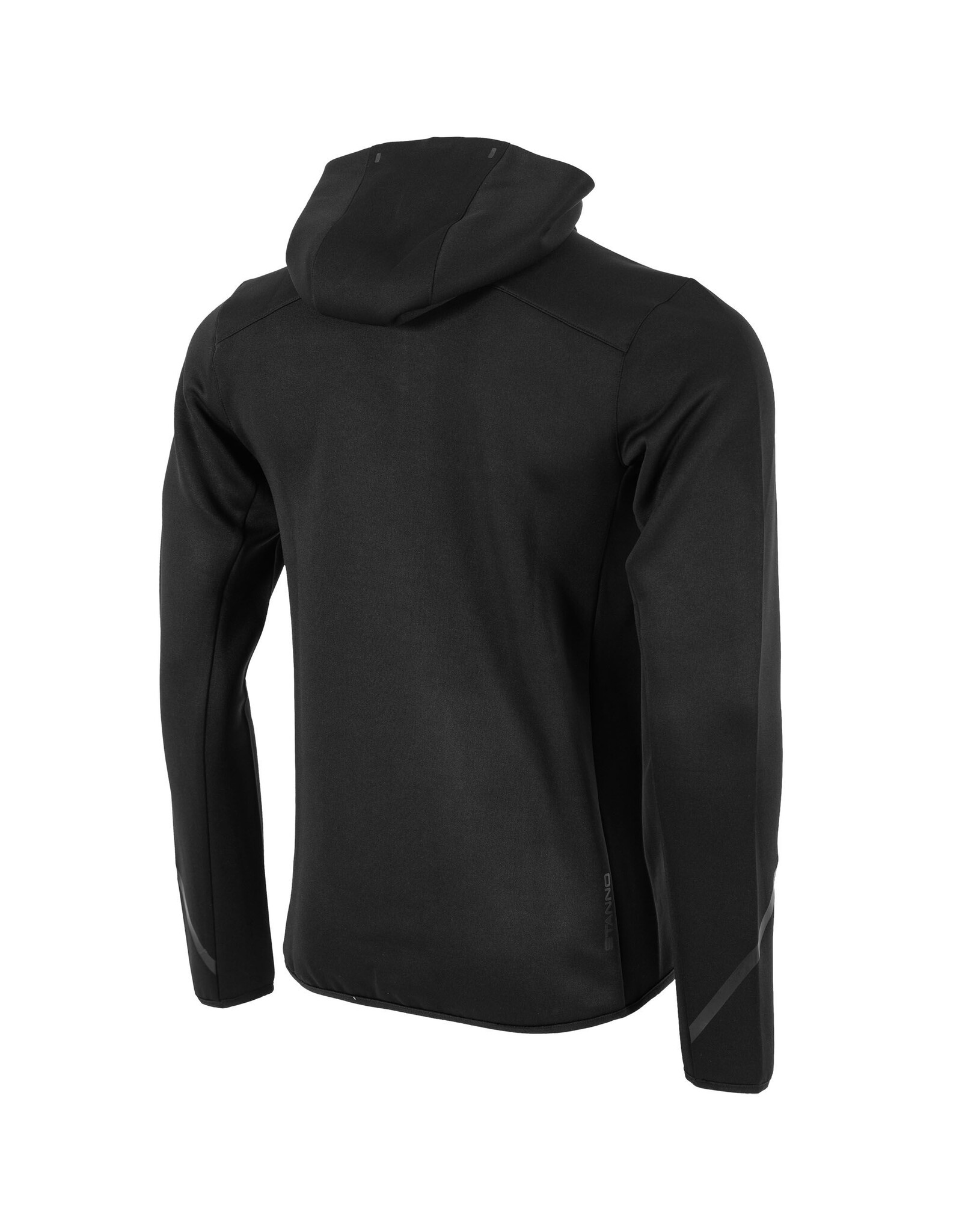 Stanno Plaza Hooded Half Zip Top-Black