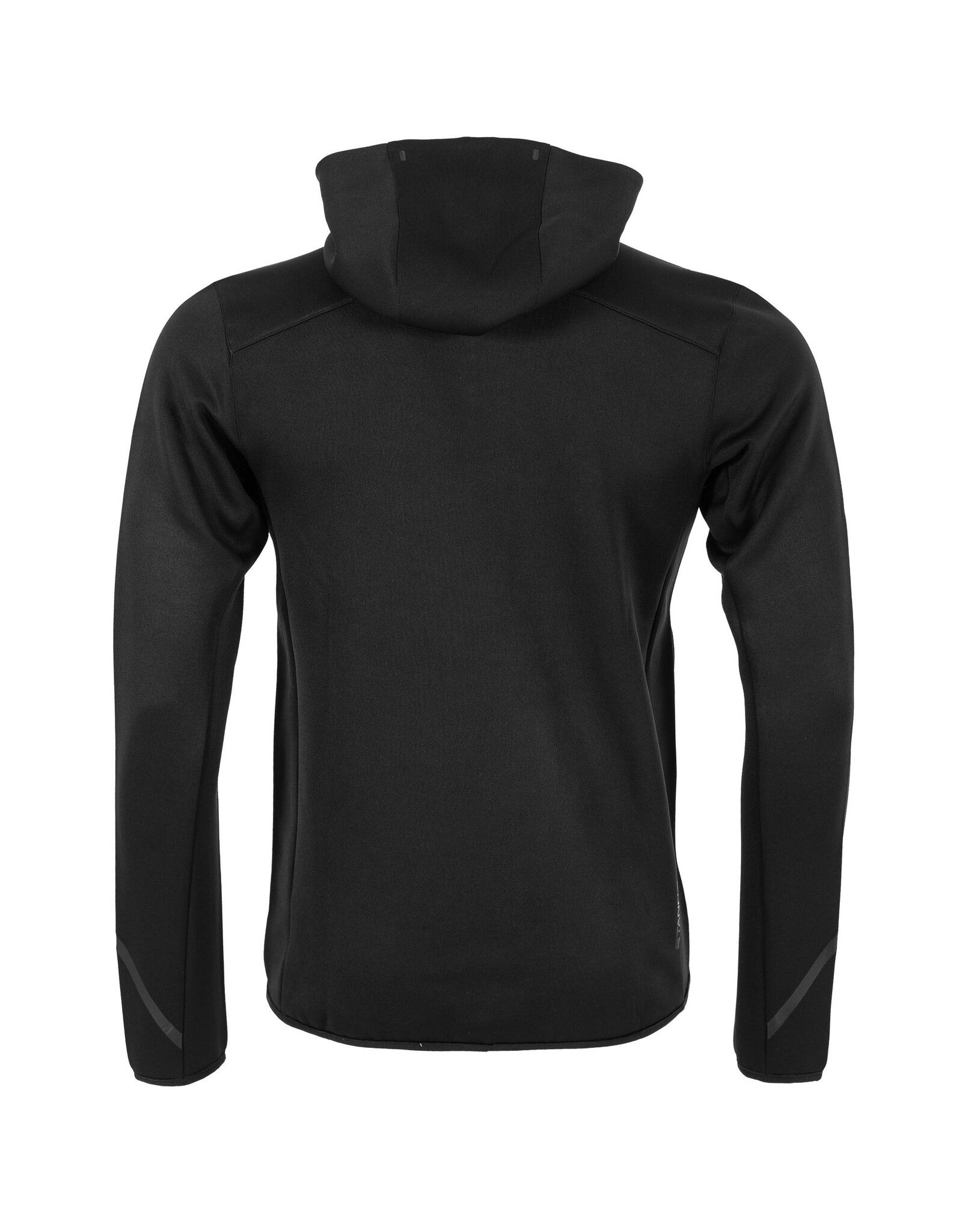 Stanno Plaza Hooded Half Zip Top-Black