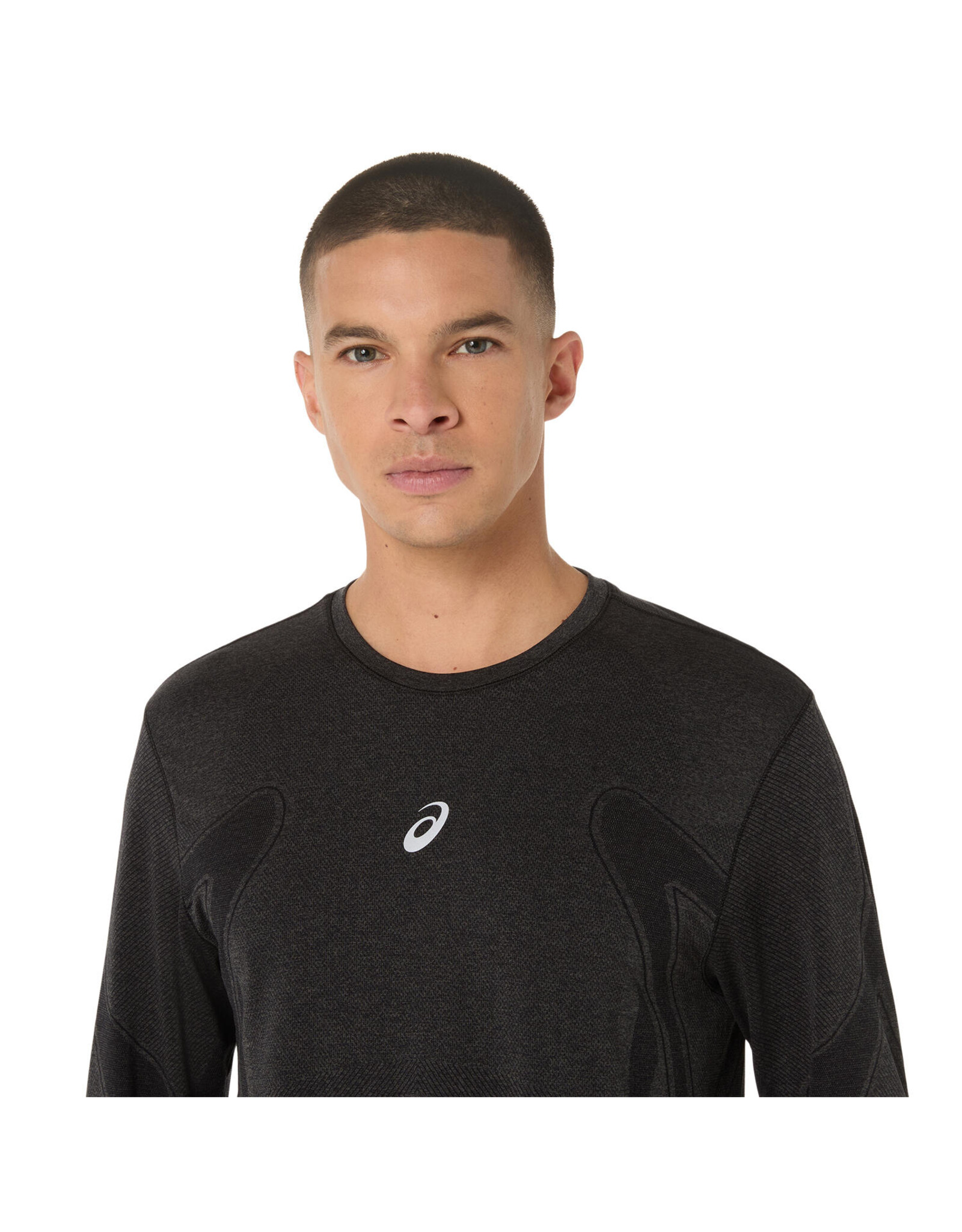 Asics ROAD SEAMLESS LS TOP-Heren-PERFORMANCE BLACK