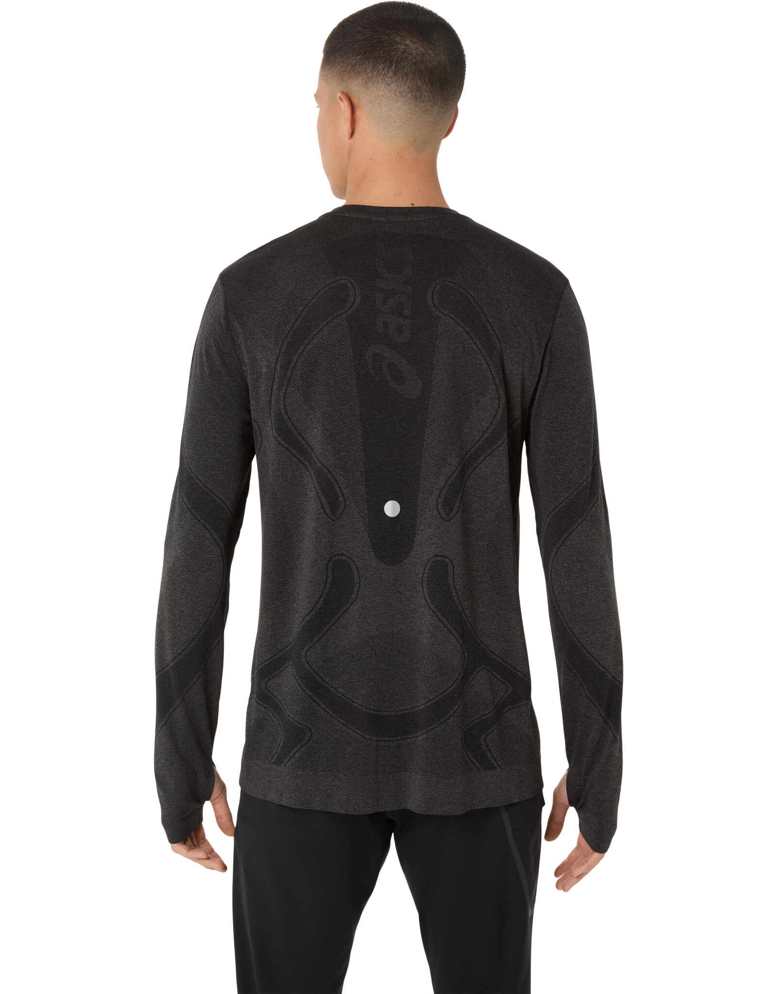 Asics ROAD SEAMLESS LS TOP-Heren-PERFORMANCE BLACK