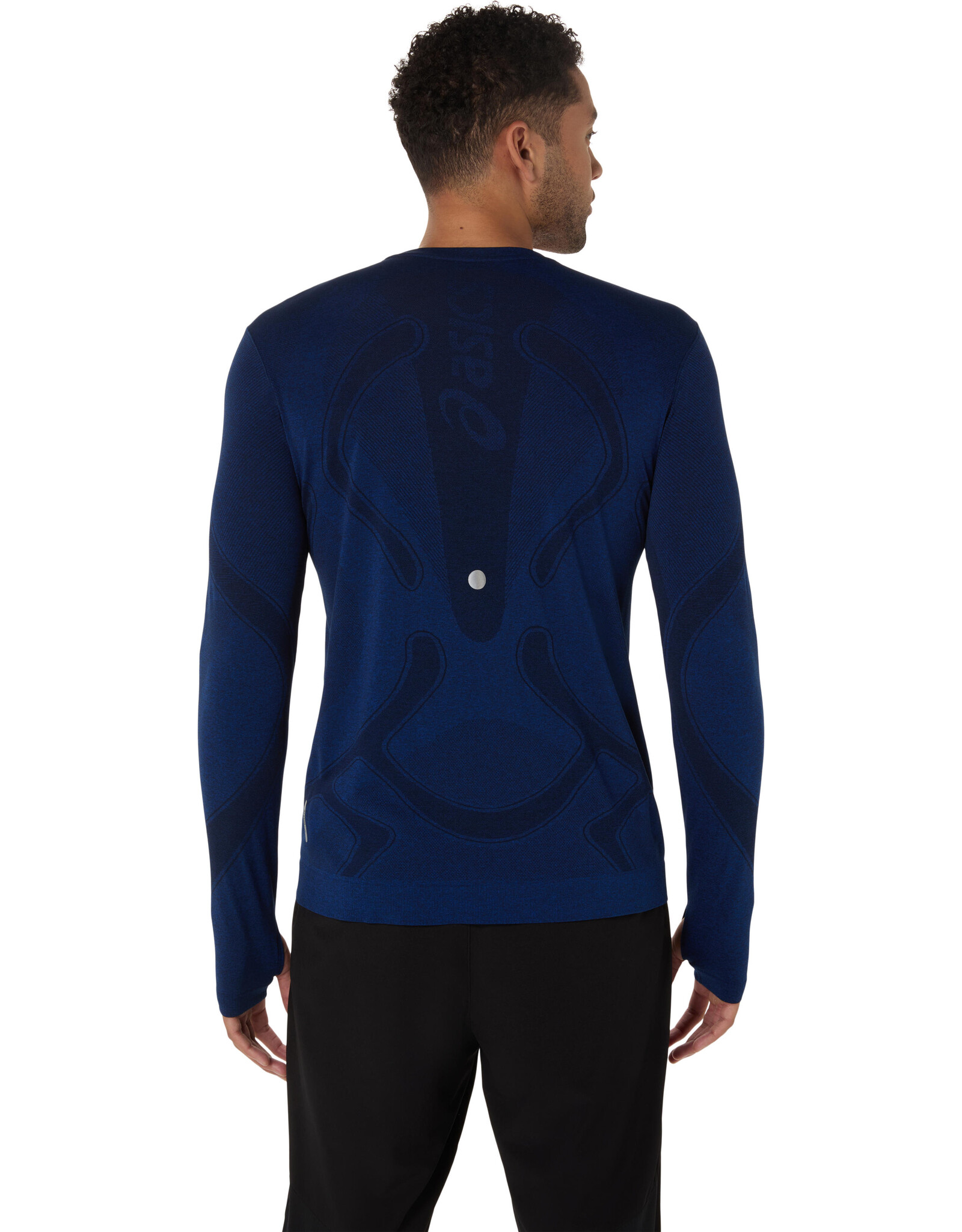 Asics ROAD SEAMLESS LS TOP-Heren-MIDNIGHT