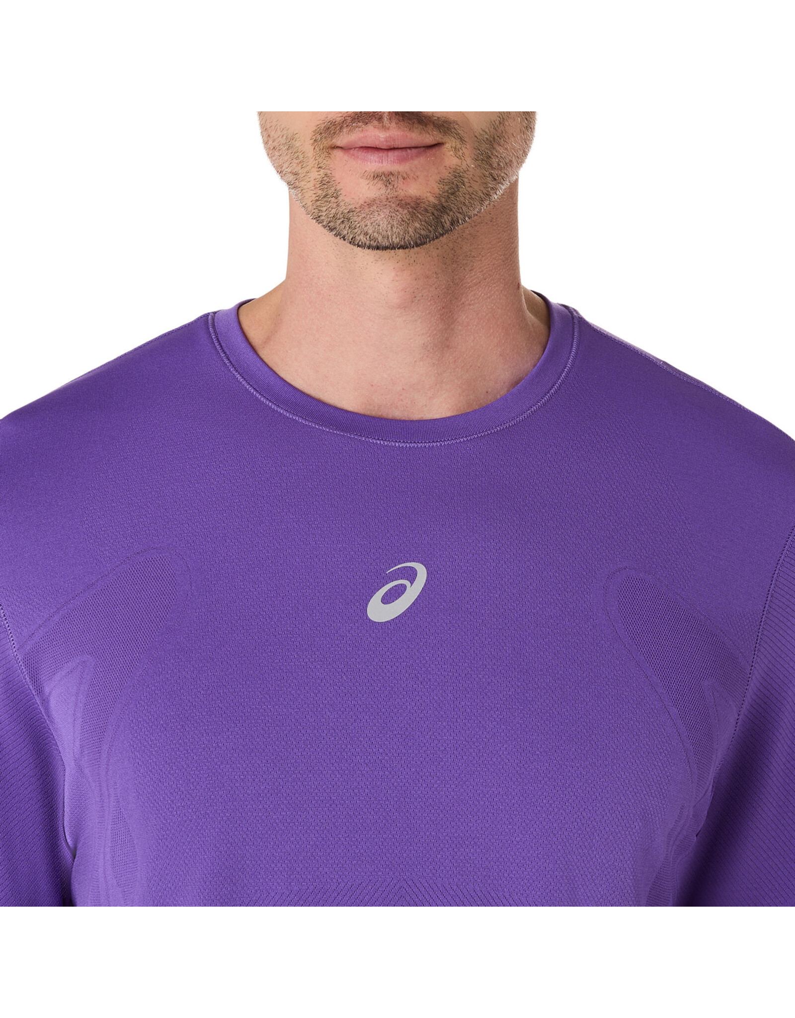 Asics ROAD SEAMLESS LS TOP-Heren-EDO PURPLE