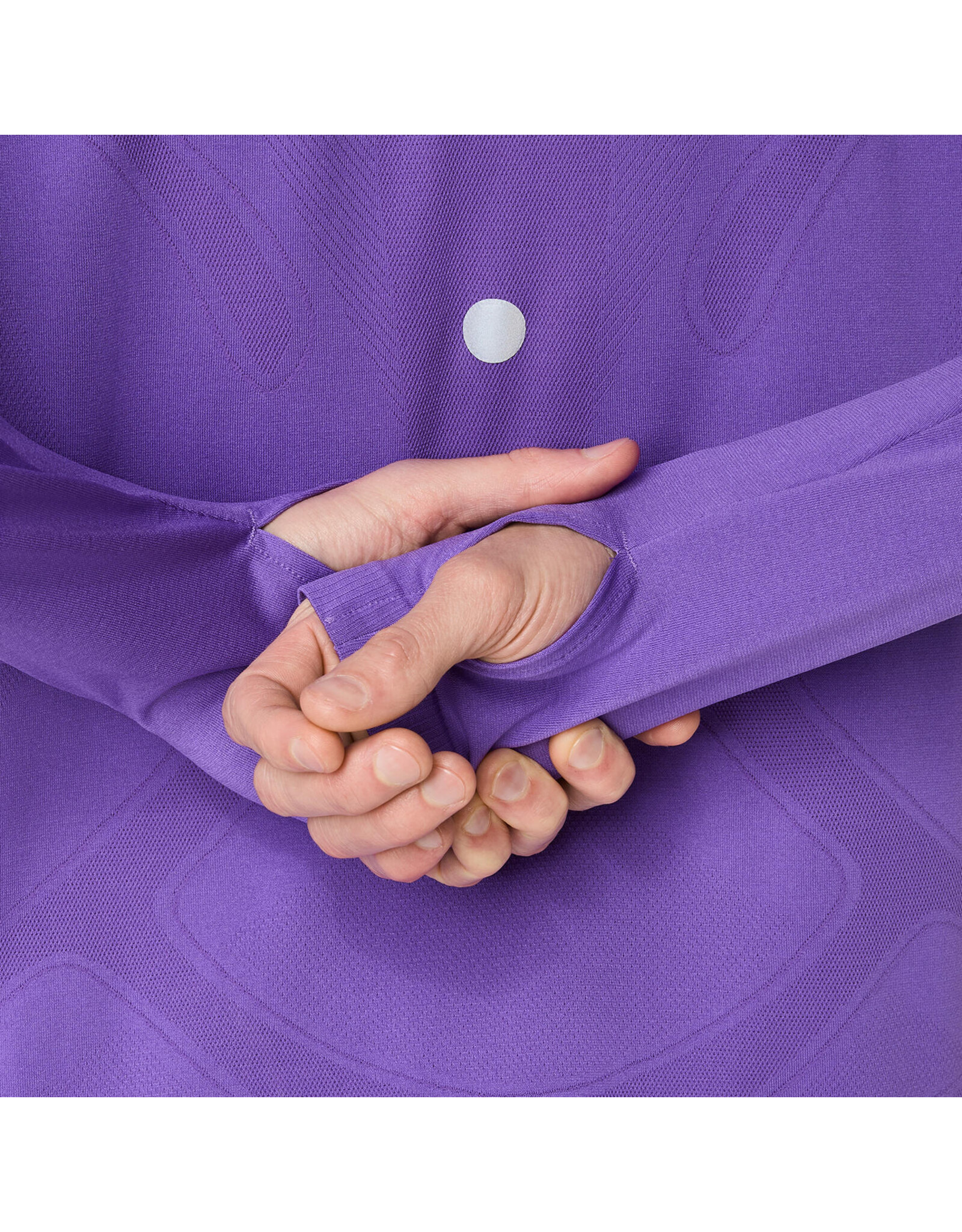 Asics ROAD SEAMLESS LS TOP-Heren-EDO PURPLE