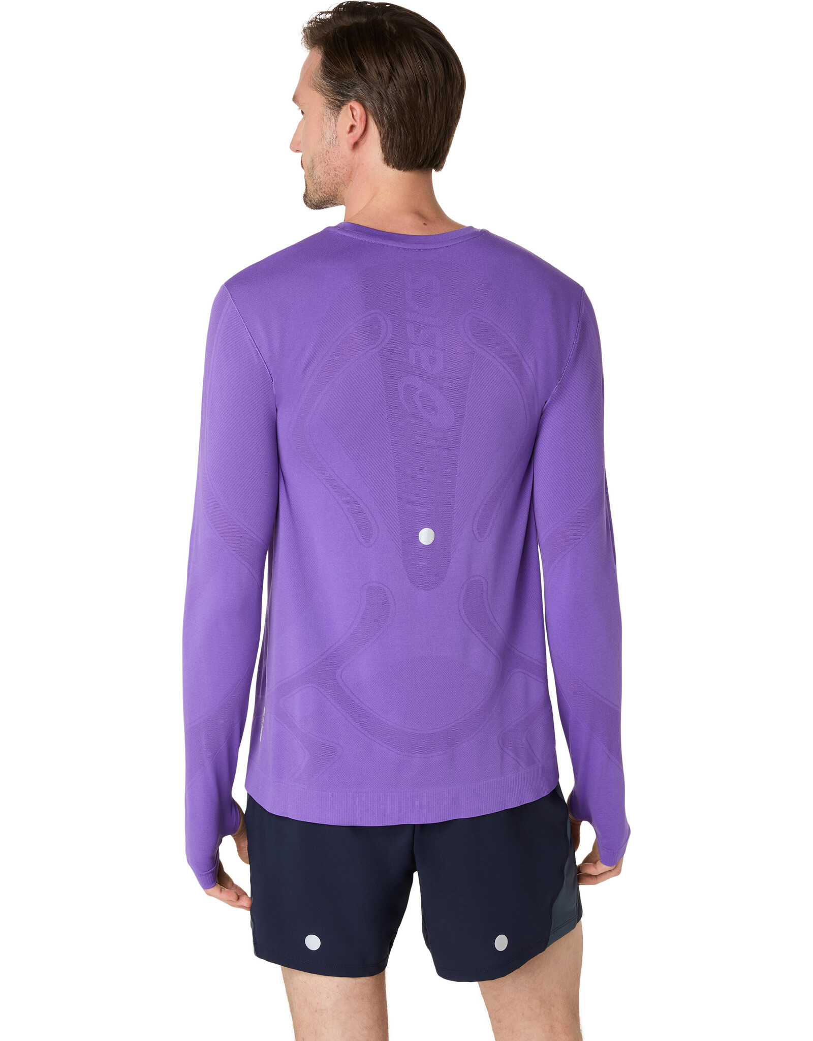 Asics ROAD SEAMLESS LS TOP-Heren-EDO PURPLE