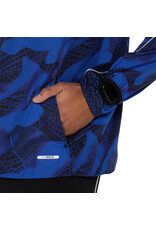 Asics ROAD LITE-SHOW PACKABLE JACKET-Heren-PERFORMANCE BLACK/DARK COBALT