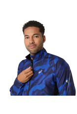 Asics ROAD LITE-SHOW PACKABLE JACKET-Heren-PERFORMANCE BLACK/DARK COBALT