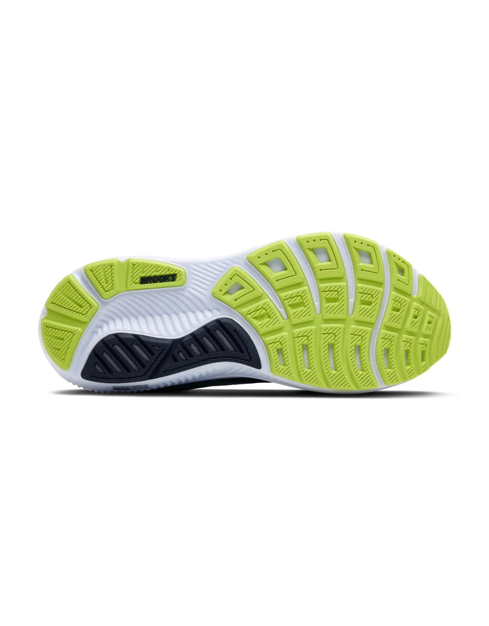 Brooks Ghost 17-Heren-Peacoat/Lime/Blue