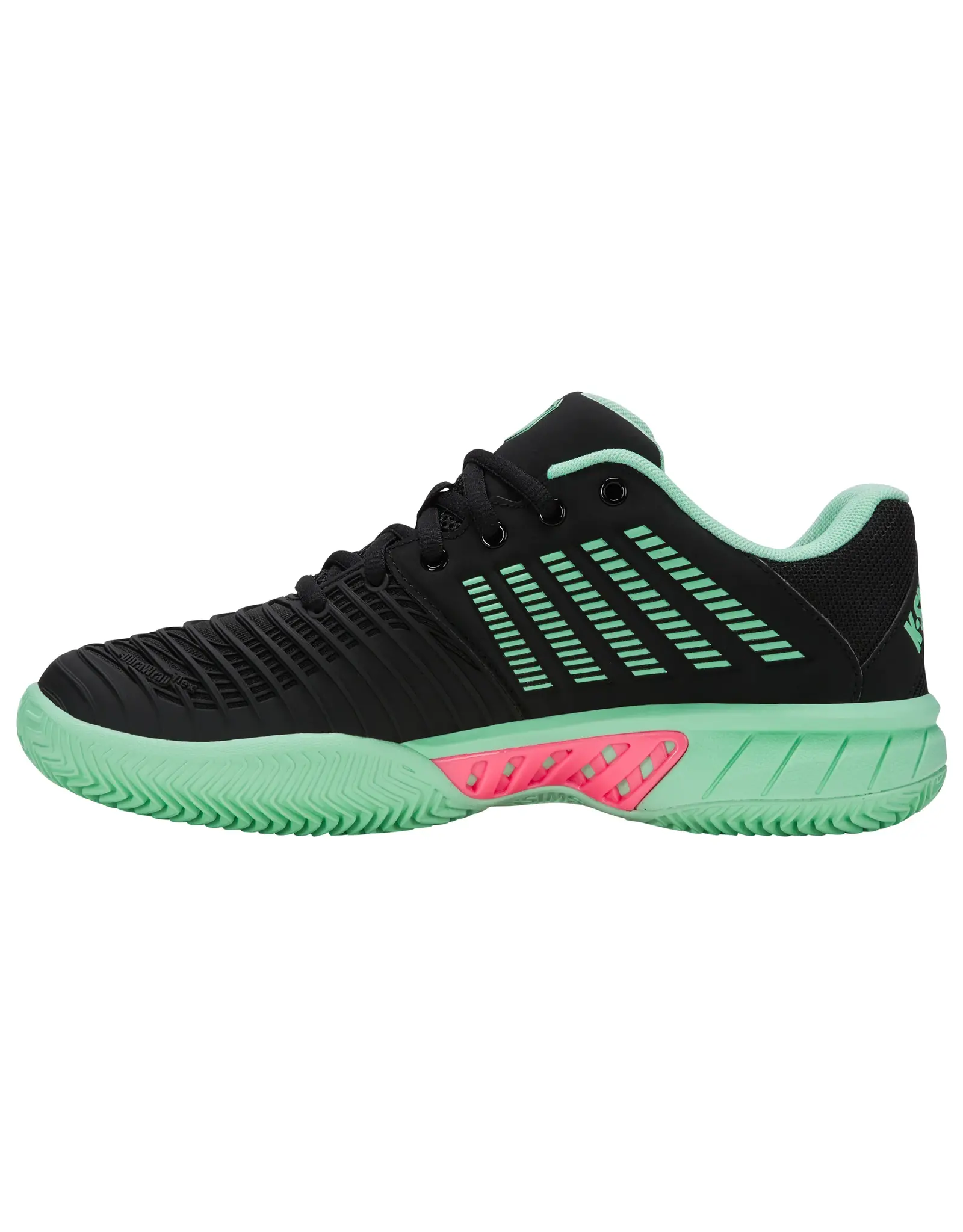 K-swiss KS TFW EXPRESS LIGHT 3 CLAY-Dames-BLACK/MINT/PASTEL PINK