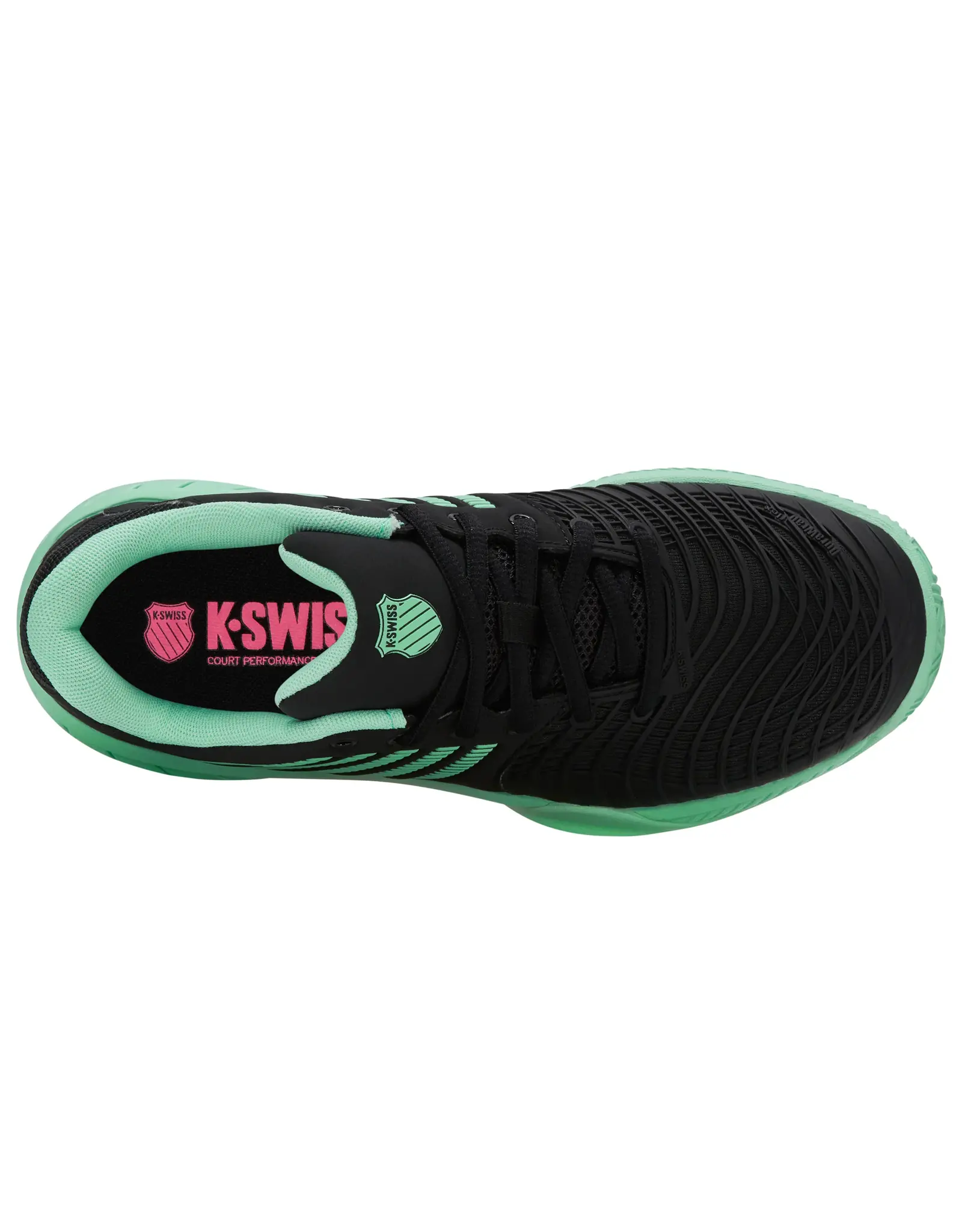 K-swiss KS TFW EXPRESS LIGHT 3 CLAY-Dames-BLACK/MINT/PASTEL PINK