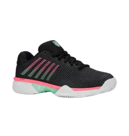 K-swiss KS TFW HYPERCOURT EXPRESS 2 CLAY-Dames-BLK/WHT/NEONMINT