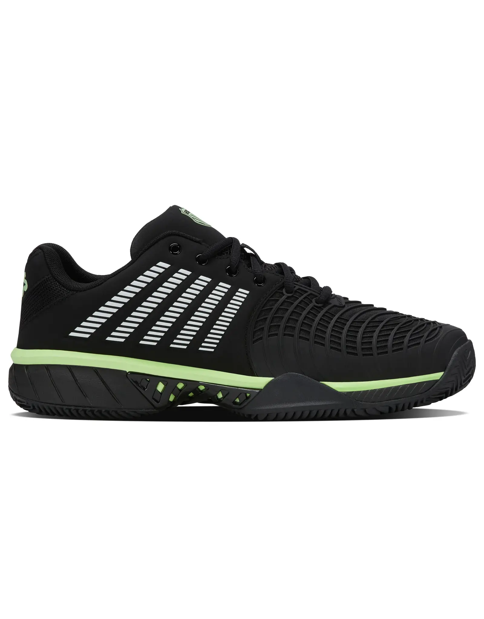 K-swiss KS TFW EXPRESS LIGHT 3 CLAY-Heren-BLACK/SOFT NEON GREEN