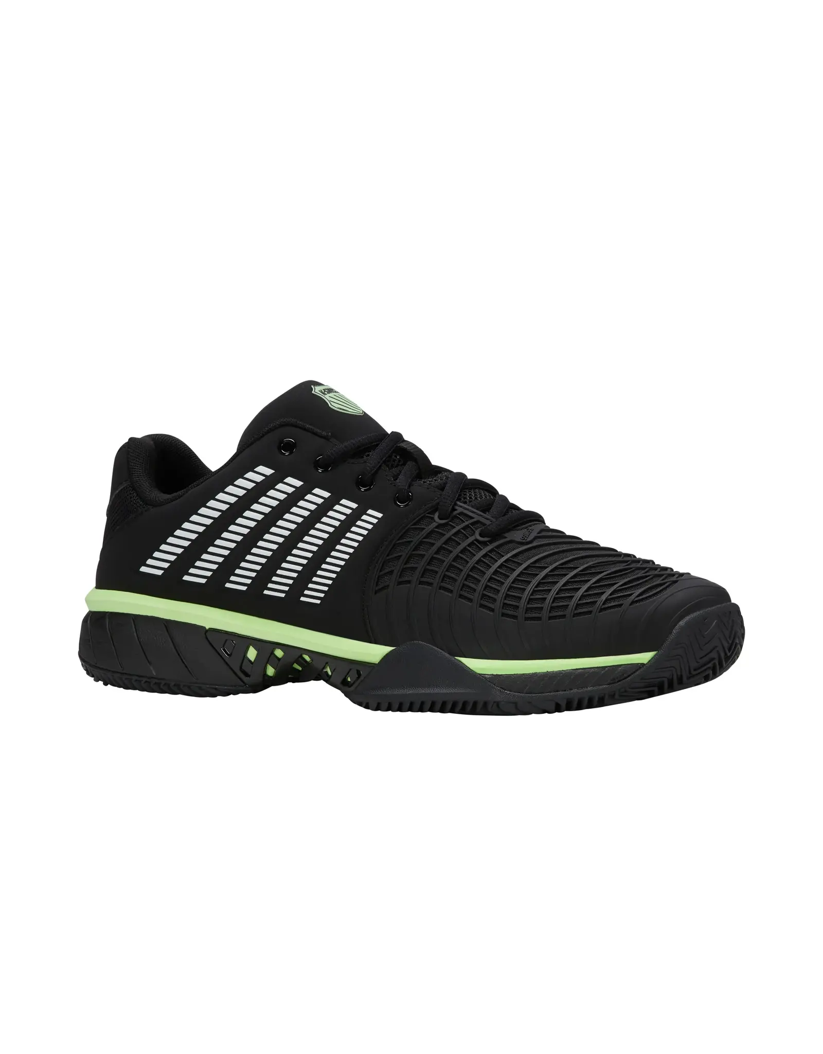 K-swiss KS TFW EXPRESS LIGHT 3 CLAY-Heren-BLACK/SOFT NEON GREEN