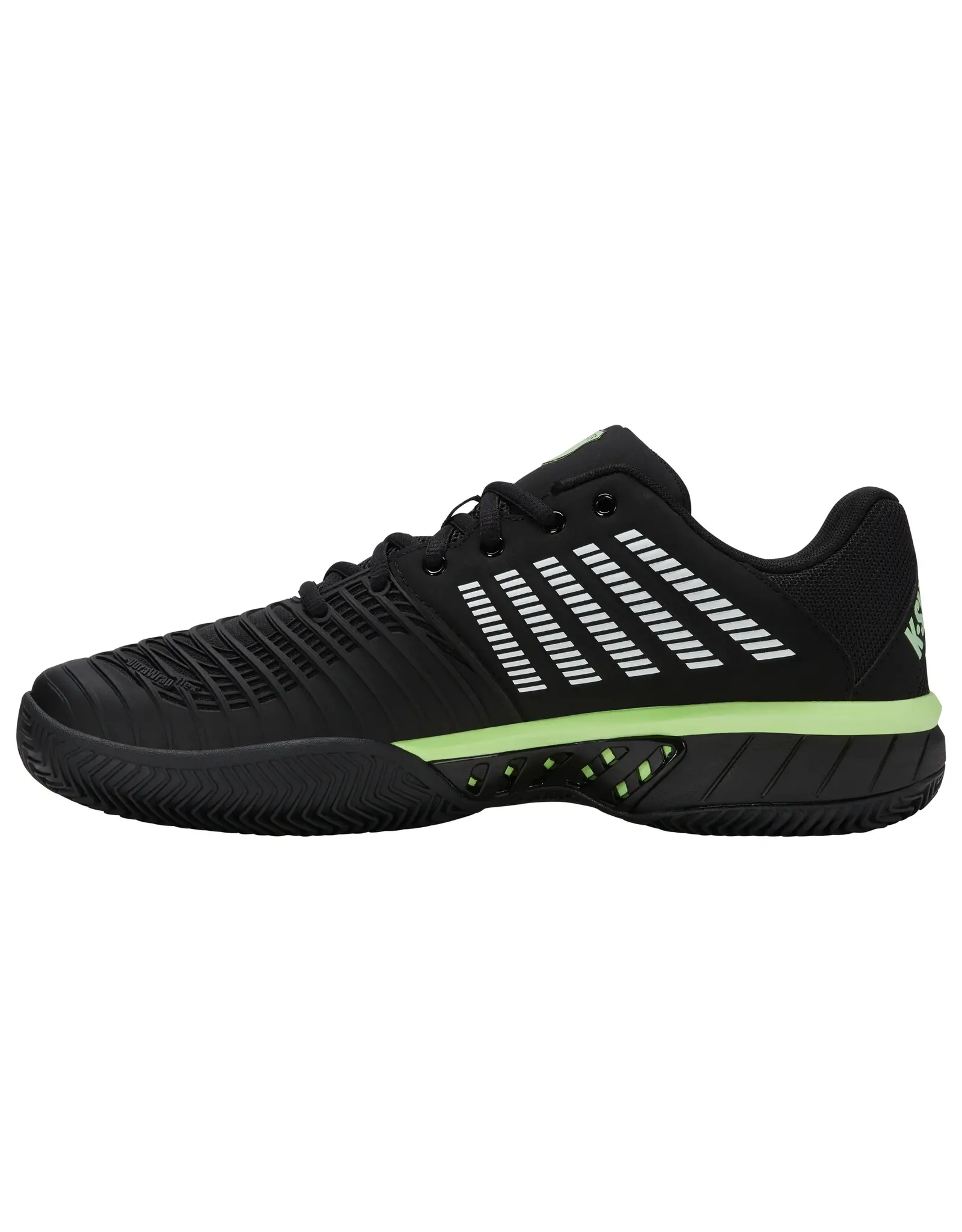 K-swiss KS TFW EXPRESS LIGHT 3 CLAY-Heren-BLACK/SOFT NEON GREEN