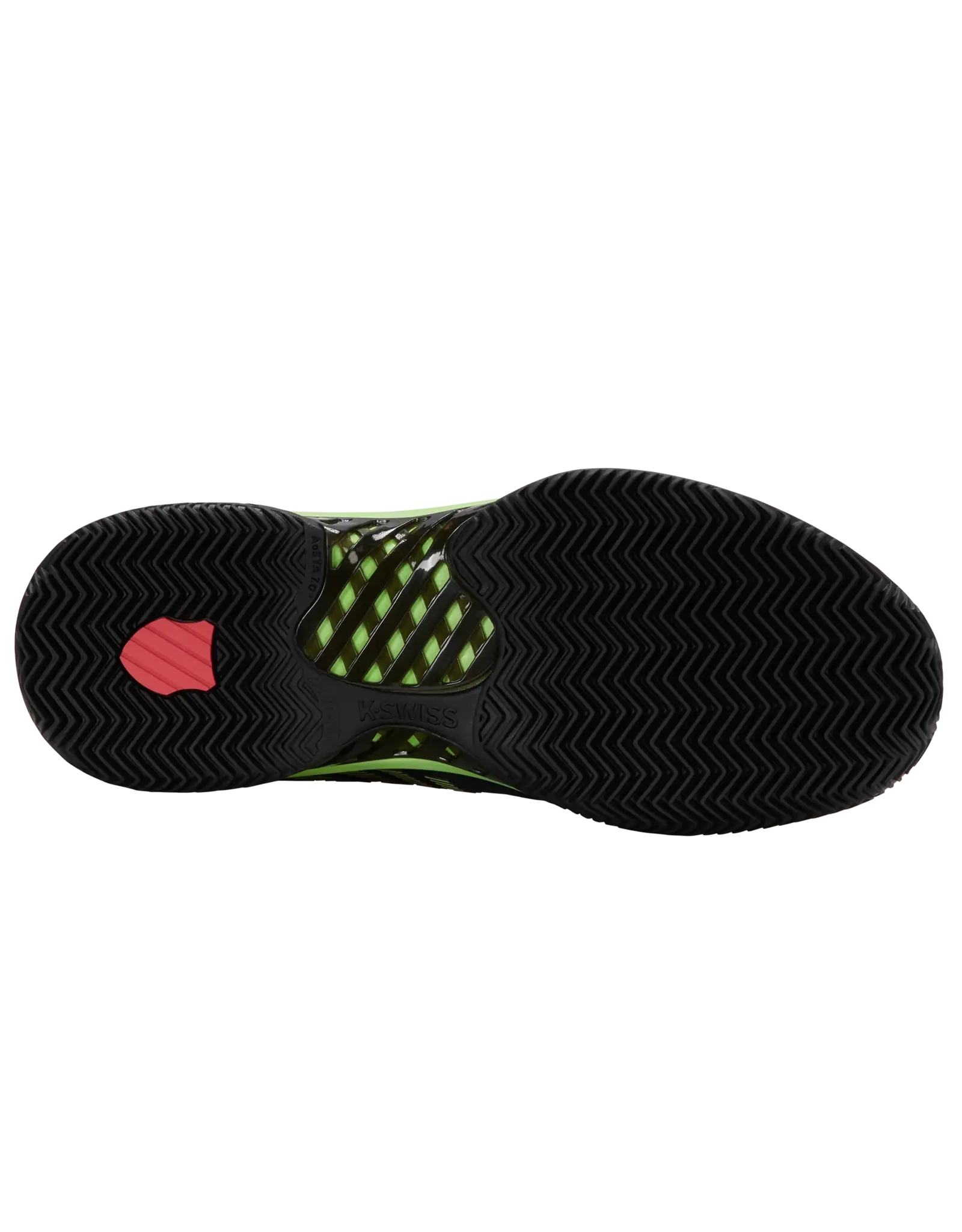 K-swiss KS TFW HYPERCOURT EXPRESS 2 CLAY-Heren-BLACK/GREEN/LAVA