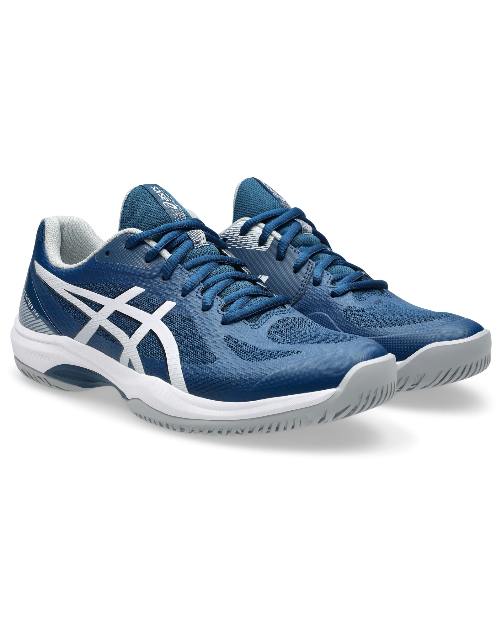 Asics COURT HUNTER FF-Heren-MAKO BLUE/GRAVEL