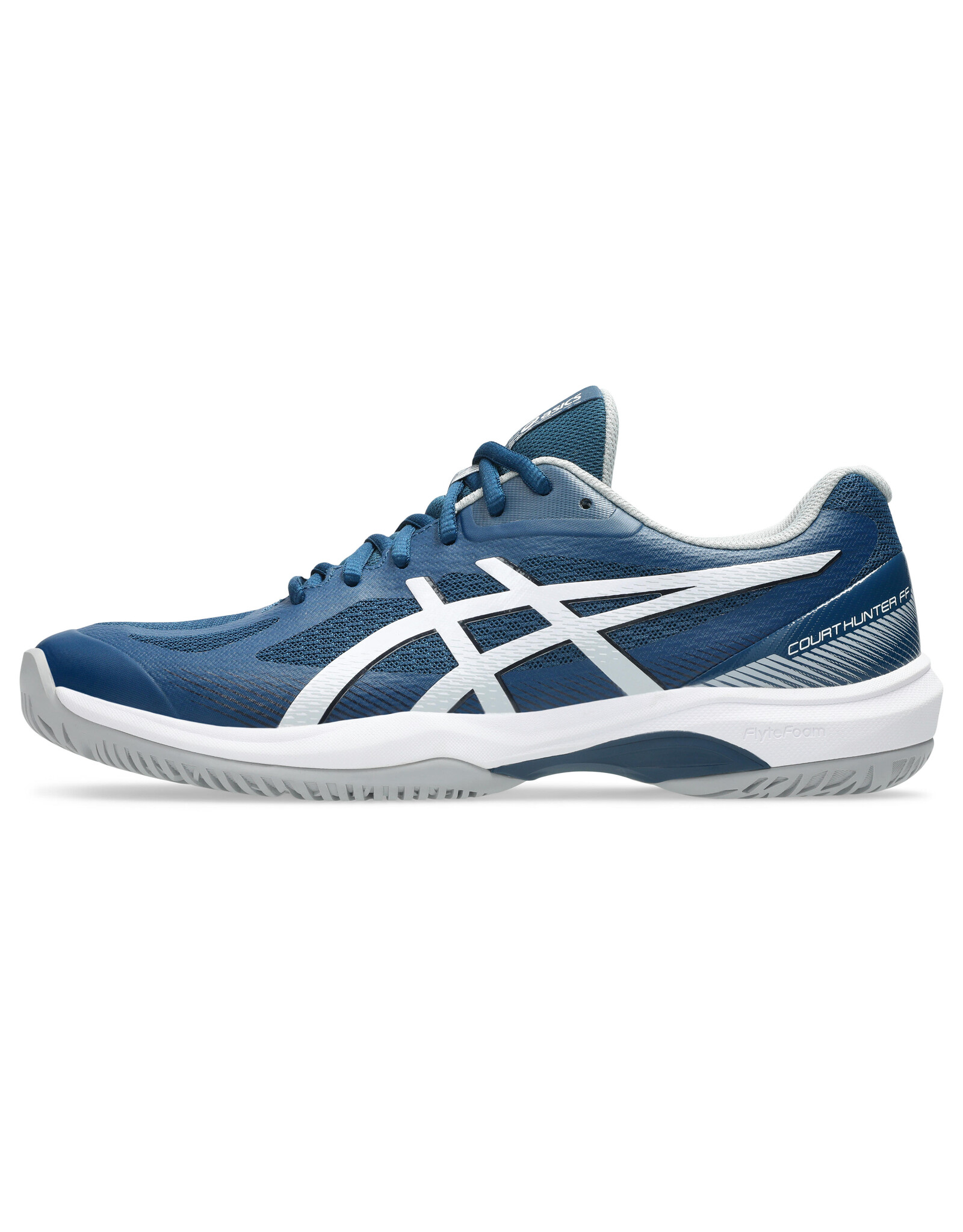 Asics COURT HUNTER FF-Heren-MAKO BLUE/GRAVEL