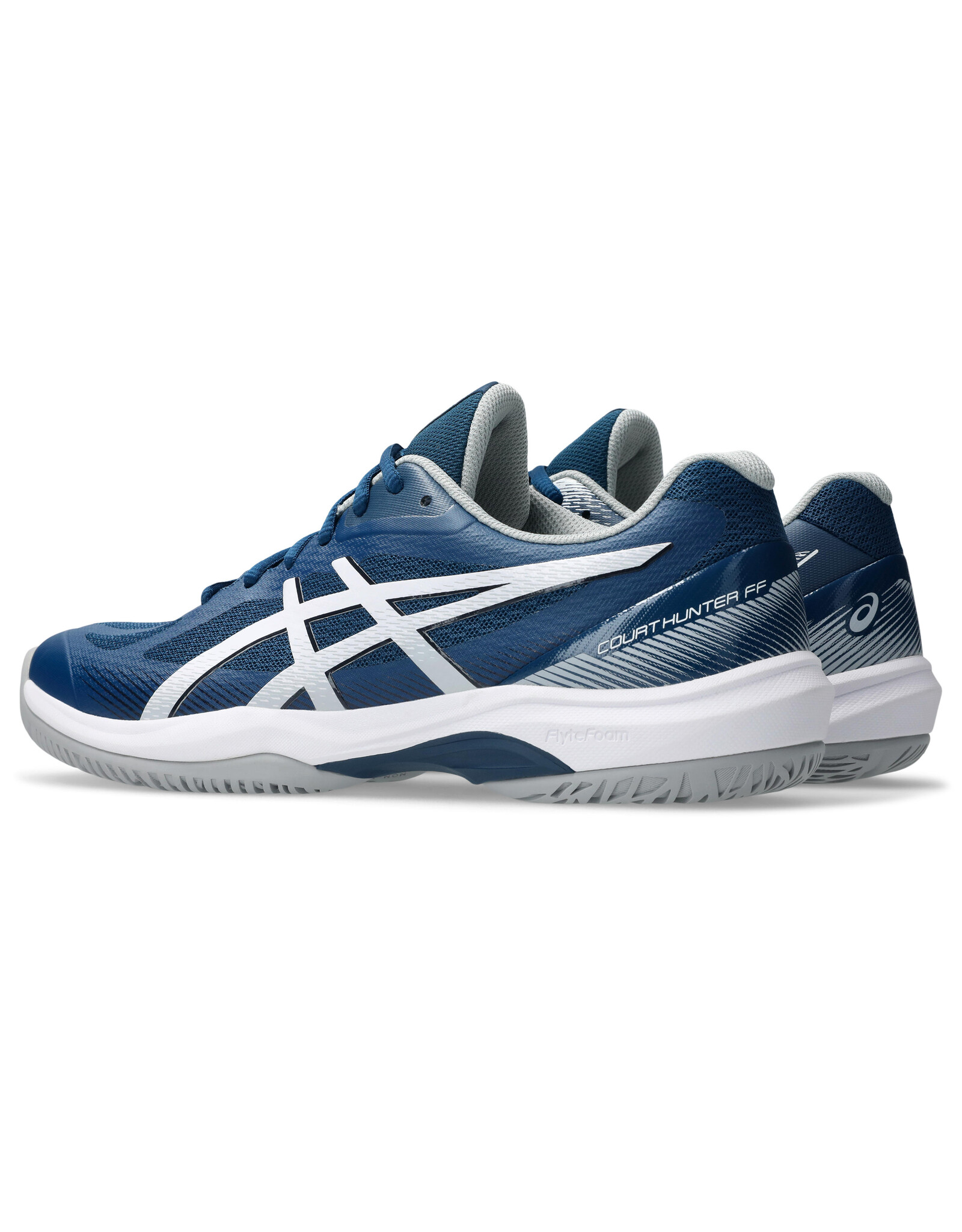Asics COURT HUNTER FF-Heren-MAKO BLUE/GRAVEL