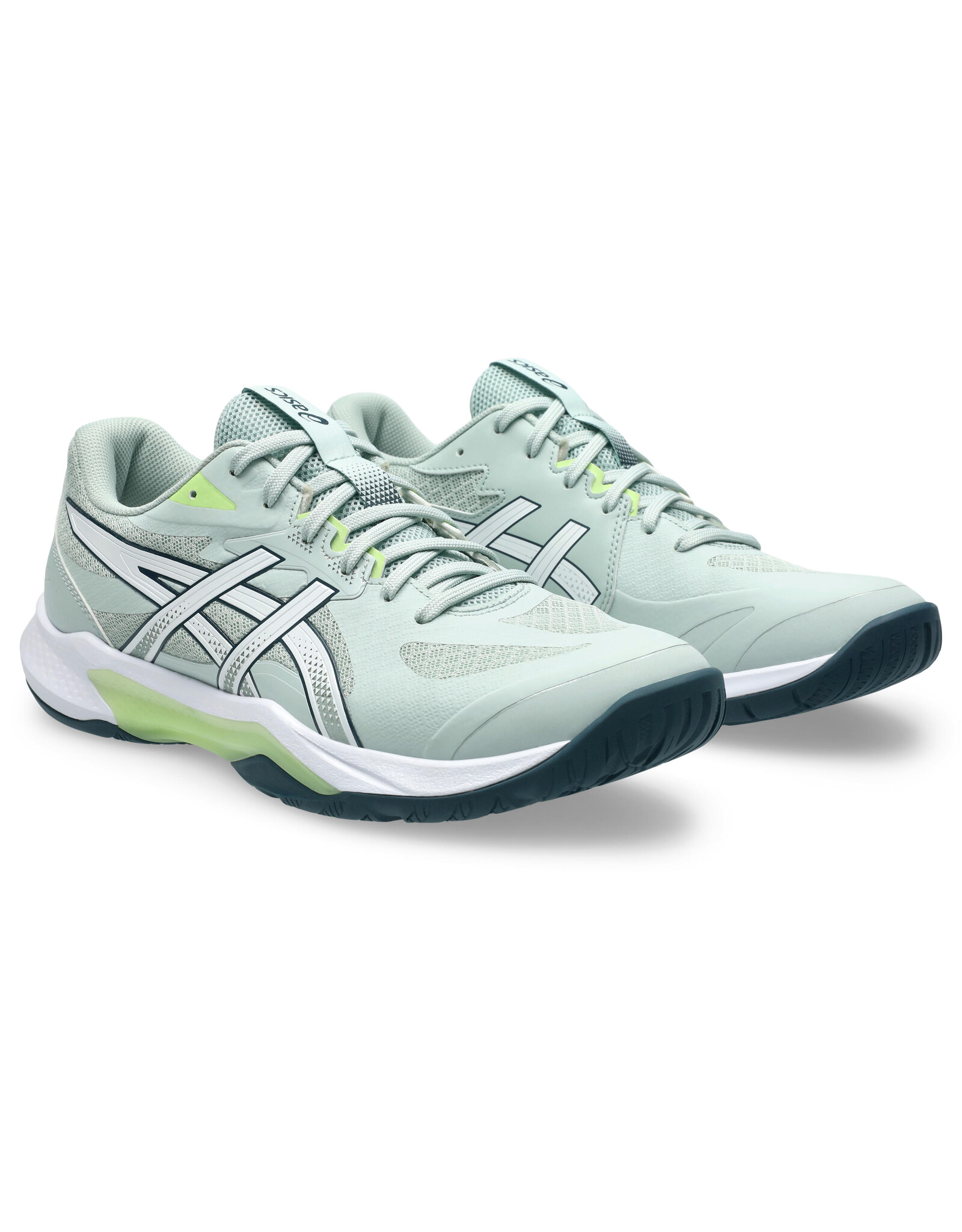 Asics GEL-TACTIC 13-Heren-LICHEN ROCK/WHITE