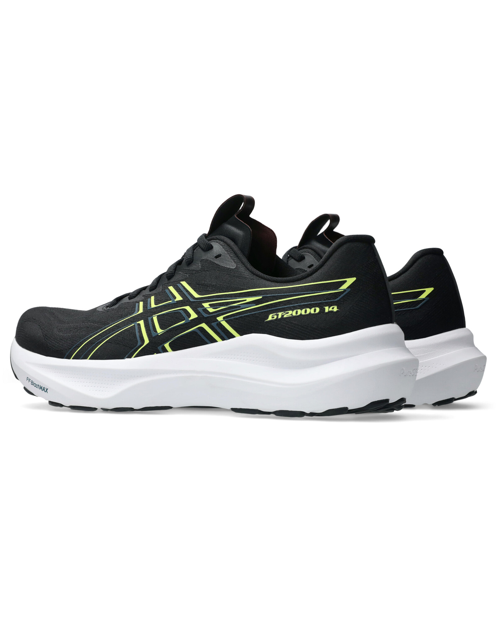 Asics GT-2000 14-Heren-BLACK/CITRON