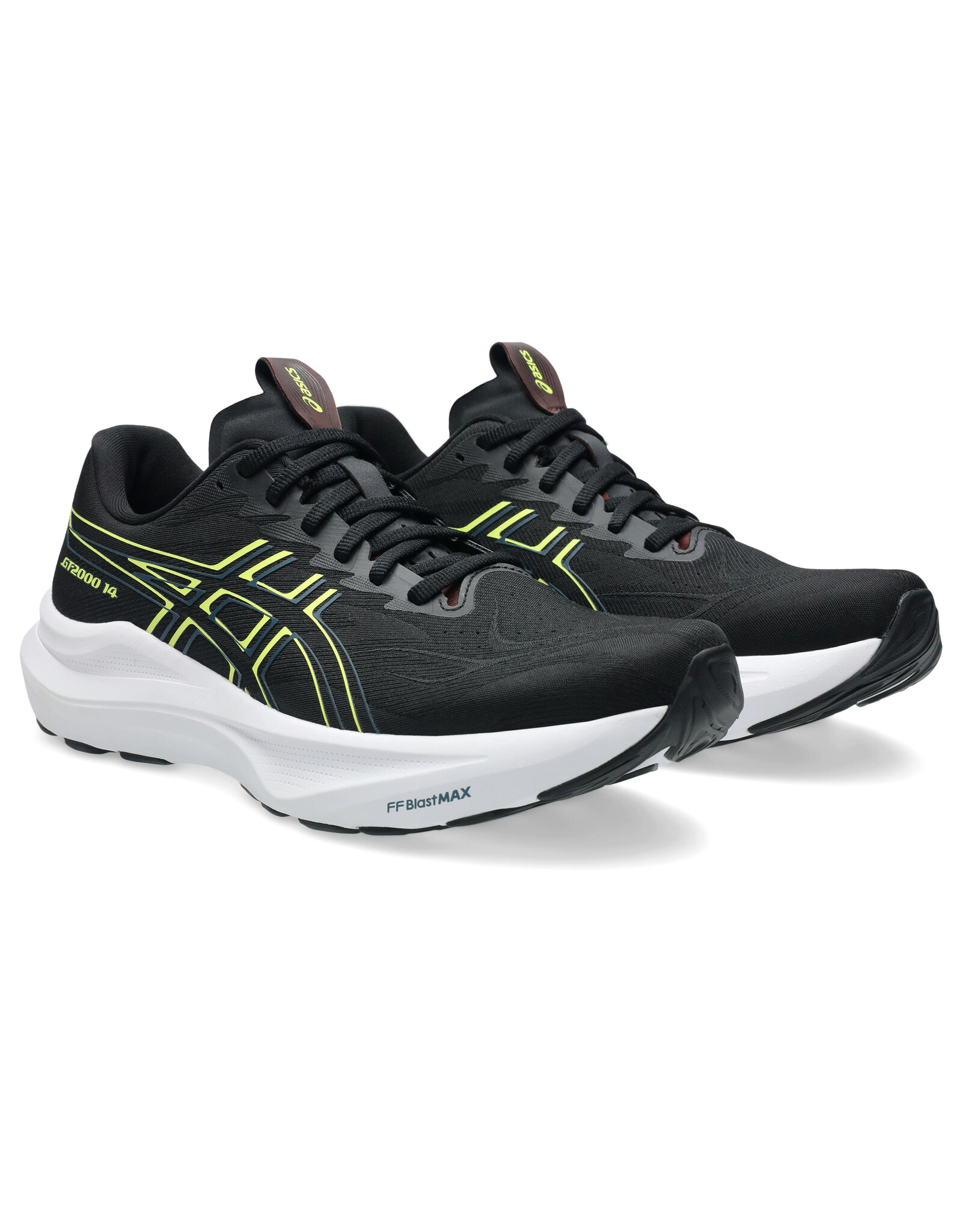 Asics GT-2000 14-Heren-BLACK/CITRON