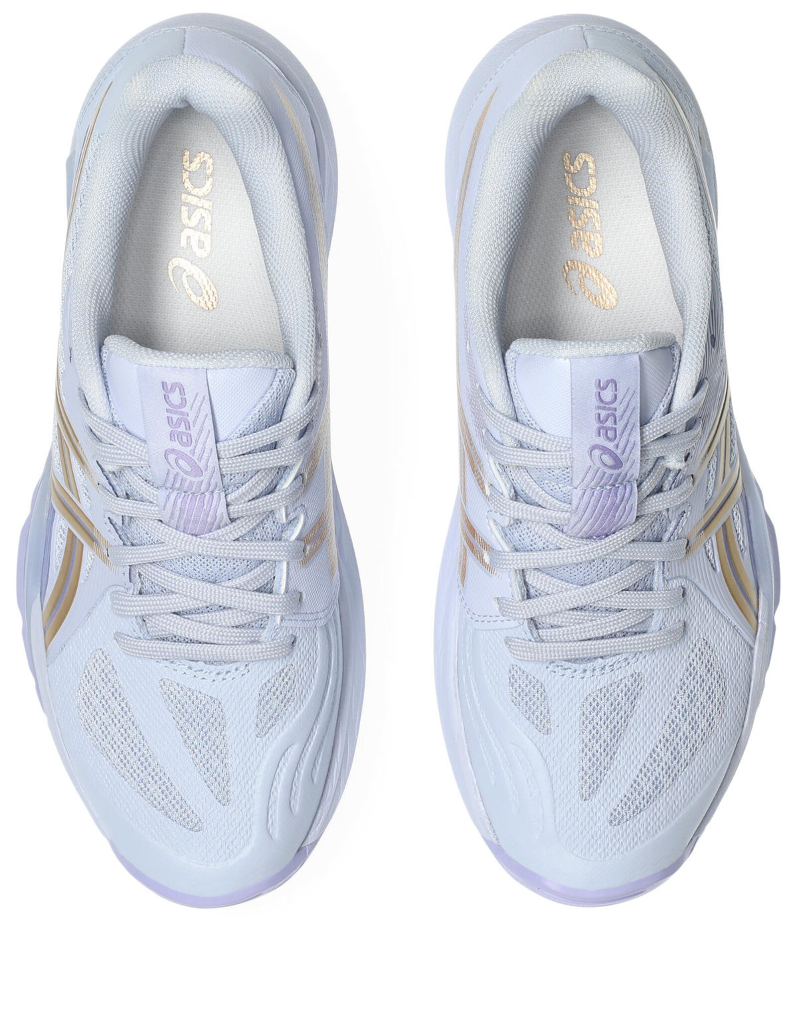Asics POWERBREAK FF-Dames-BLUE FADE/CHAMPAGNE