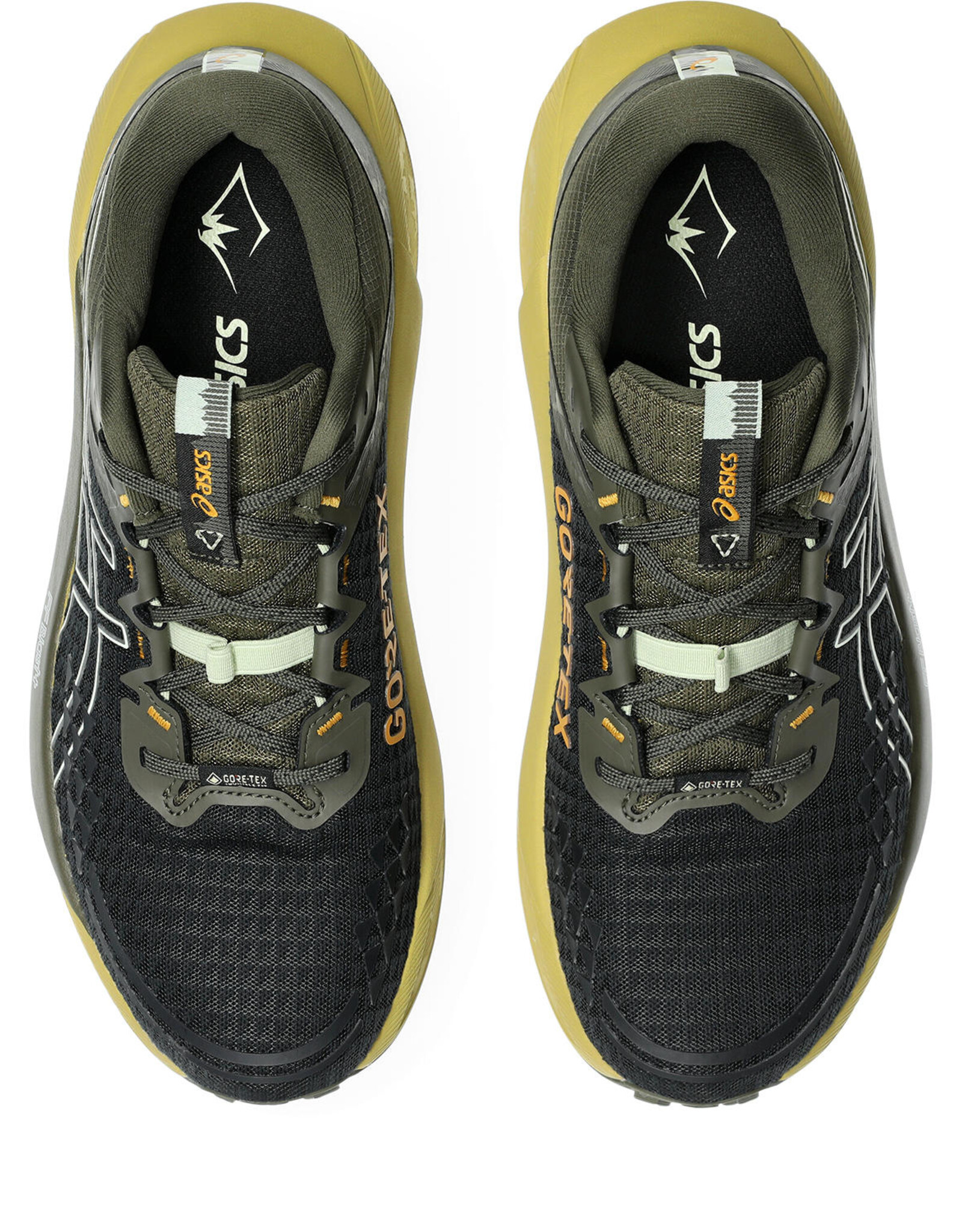 Asics GEL-Trabuco 13 GTX-Heren-BLACK/WHISPER GREEN