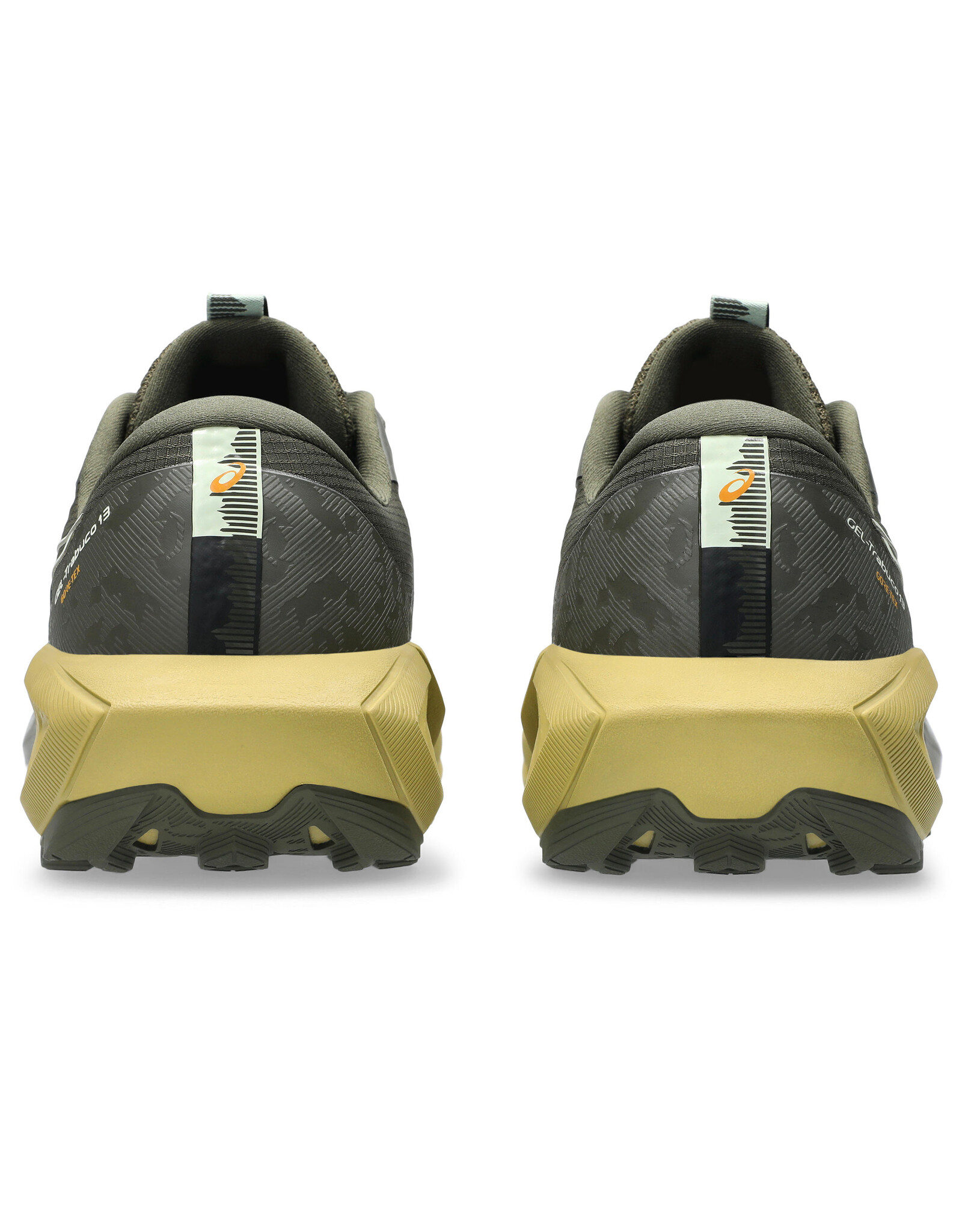 Asics GEL-Trabuco 13 GTX-Heren-BLACK/WHISPER GREEN