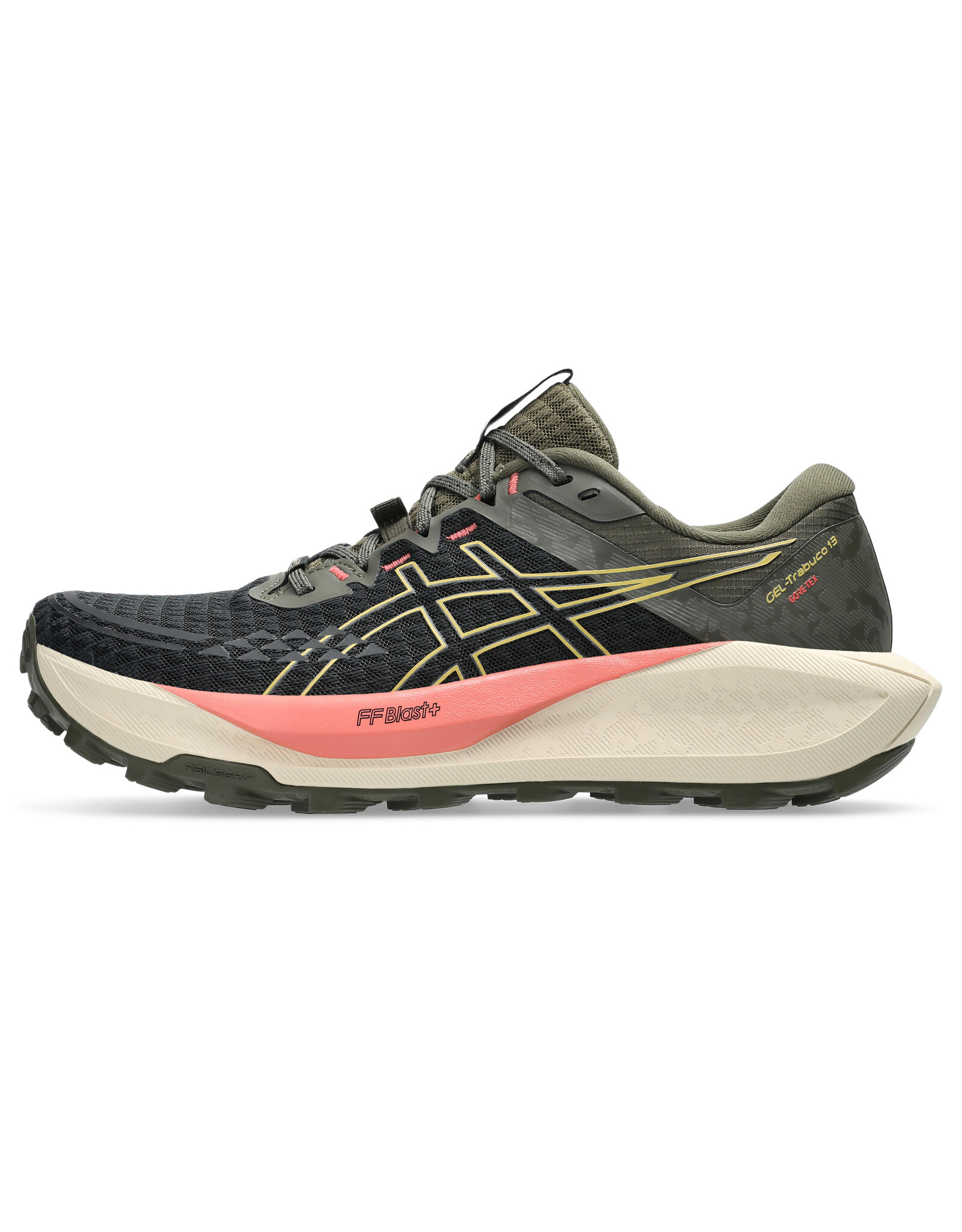 Asics GEL-Trabuco 13 GTX-Dames-BLACK/LEMONGRASS