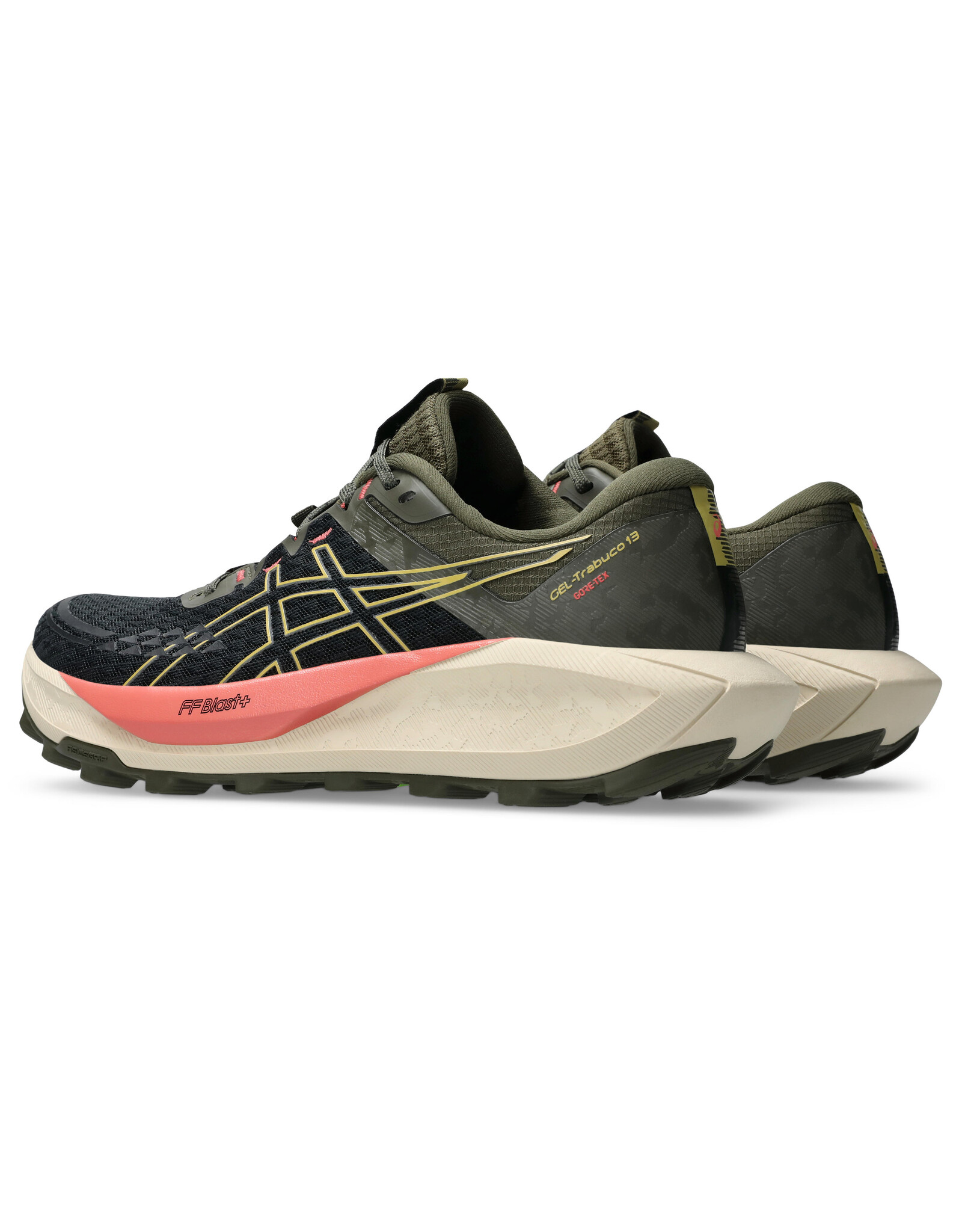 Asics GEL-Trabuco 13 GTX-Dames-BLACK/LEMONGRASS