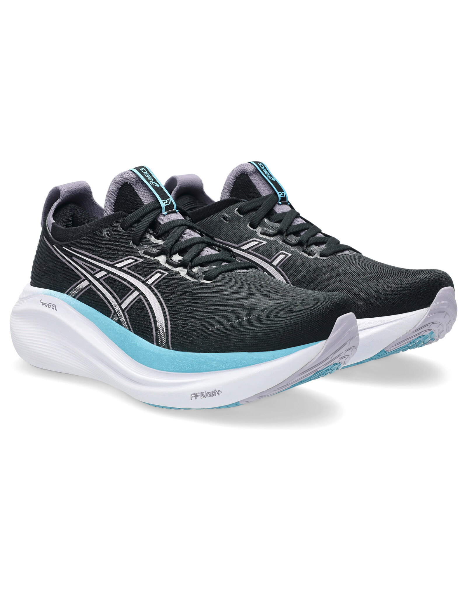 Asics GEL-NIMBUS 27-Dames-BLACK/DUSK VIOLET