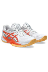 Asics POWERBREAK FF-Dames-WHITE/VIVID CORAL
