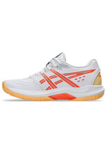 Asics POWERBREAK FF-Dames-WHITE/VIVID CORAL