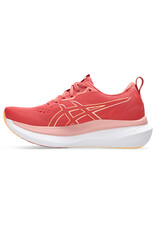 Asics GLIDERIDE MAX-Dames-DARK PINK CLAY/ORANGE GLOW
