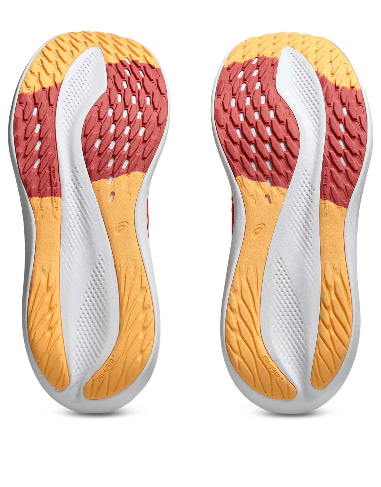 Asics GLIDERIDE MAX-Dames-DARK PINK CLAY/ORANGE GLOW