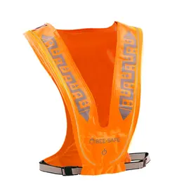 BEE-SAFE Bee Safe | Led Vest USB - orange - one size