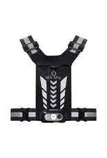 BEE-SAFE Bee Safe | Led Harness - USB Phone pocket Glow - Silver