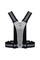 BEE-SAFE Bee Safe | Led Harness - USB Phone pocket Glow - Silver