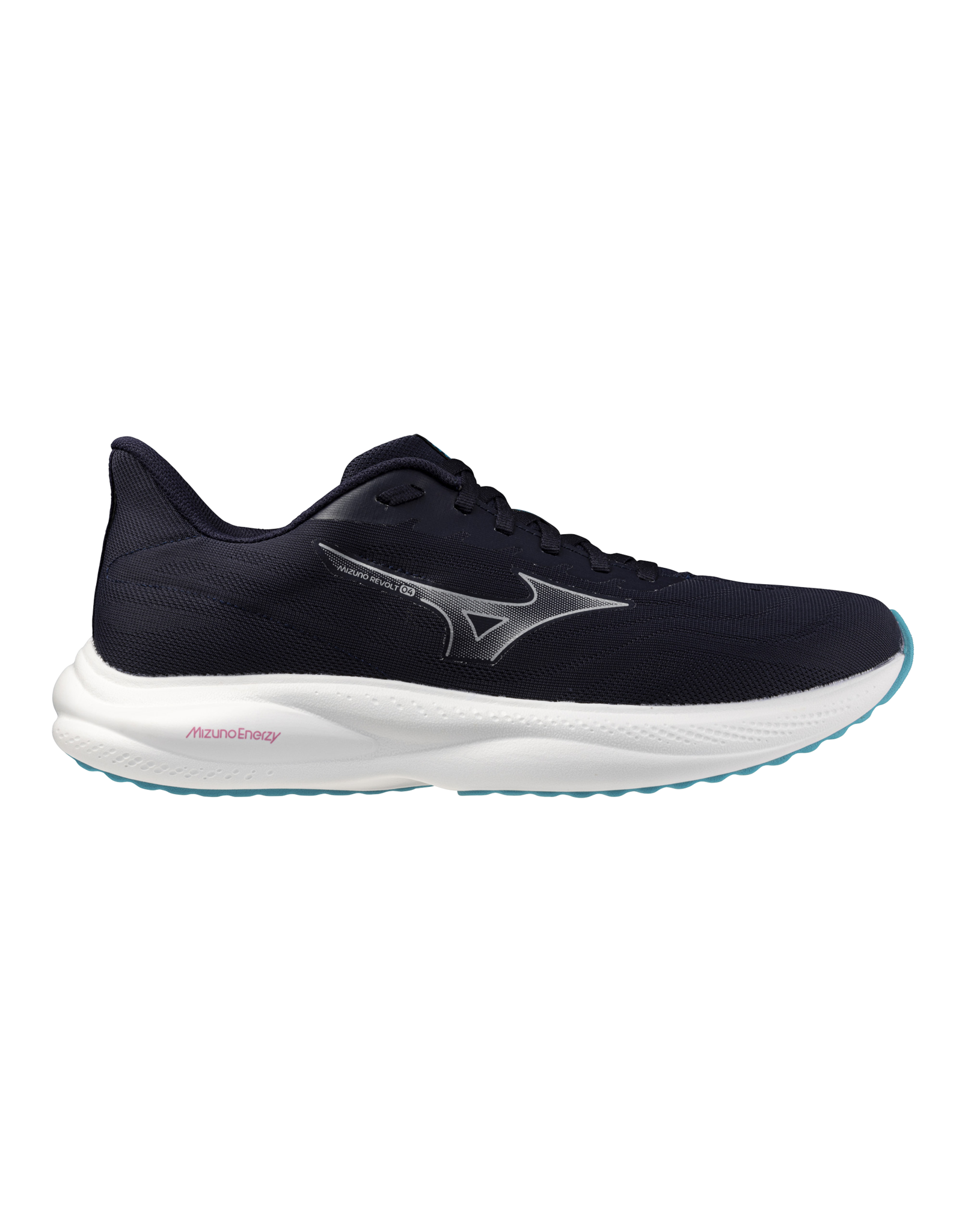 Mizuno SHOE MIZUNO REVOLT 4-Unisex-BaritoneBlue/Silver/CapriBreeze